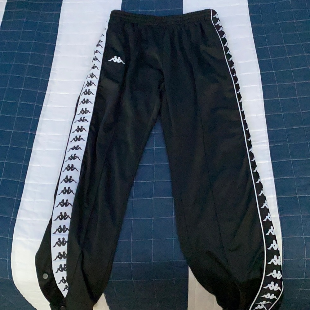 Kappa men’s break away pants size L